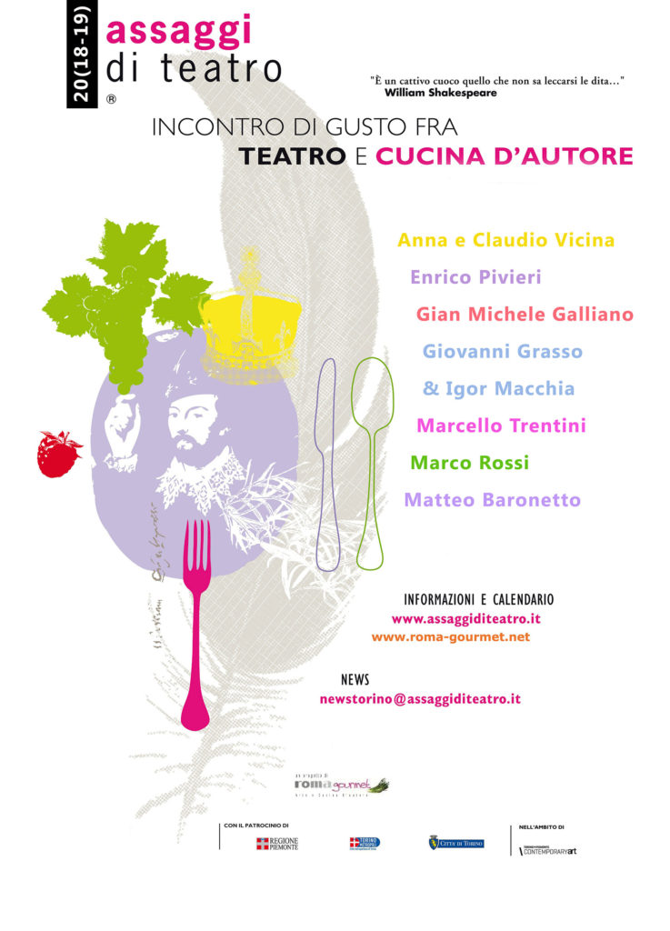 Assaggi di Teatro, l’iniziativa di Roma gourmet che unisce Cucina e Cultura teatrale